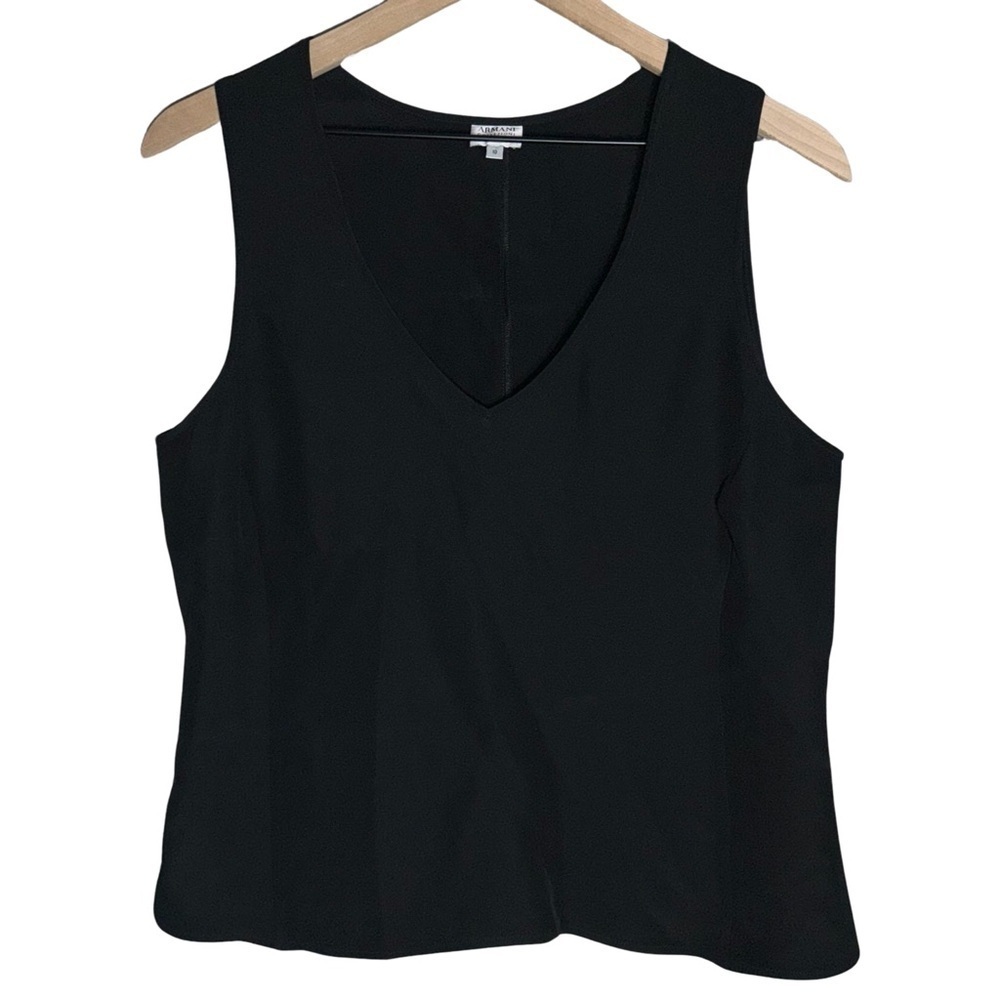 Armani Collezioni Acetate/Silk Blend Top - Size 10